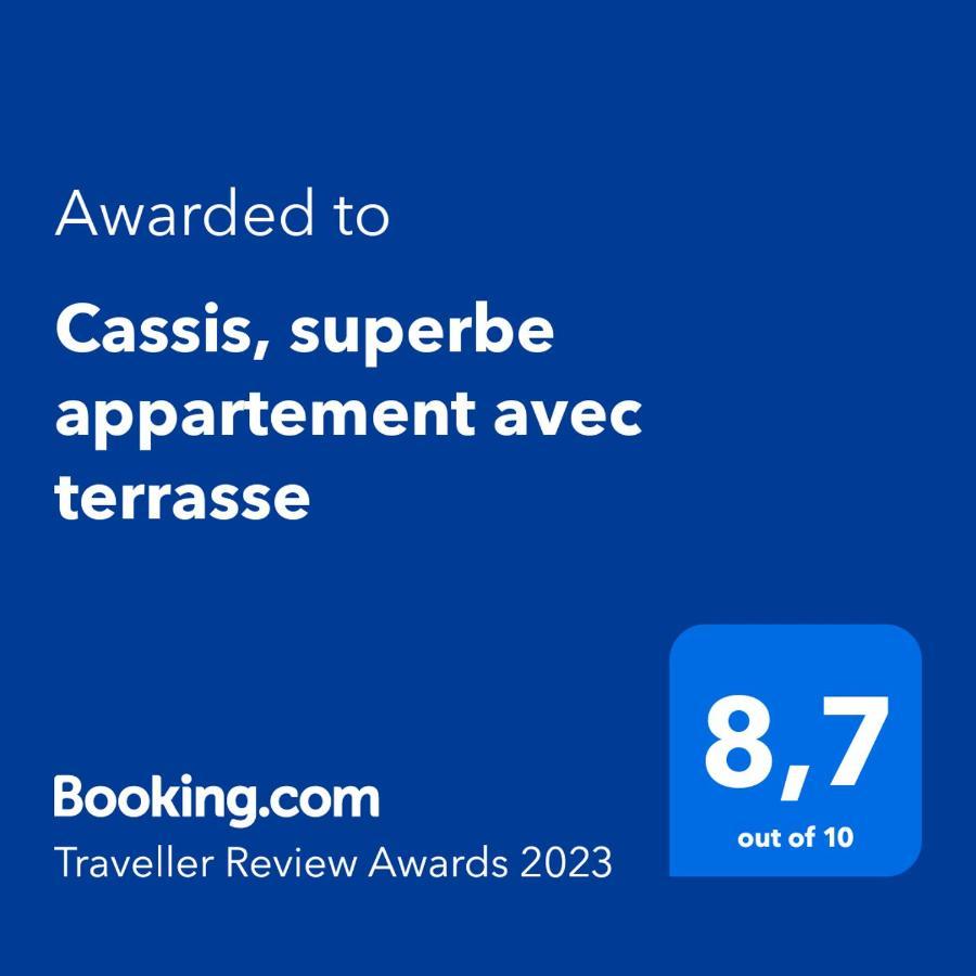 Cassis, Superbe Appartement Avec Terrasse מראה חיצוני תמונה